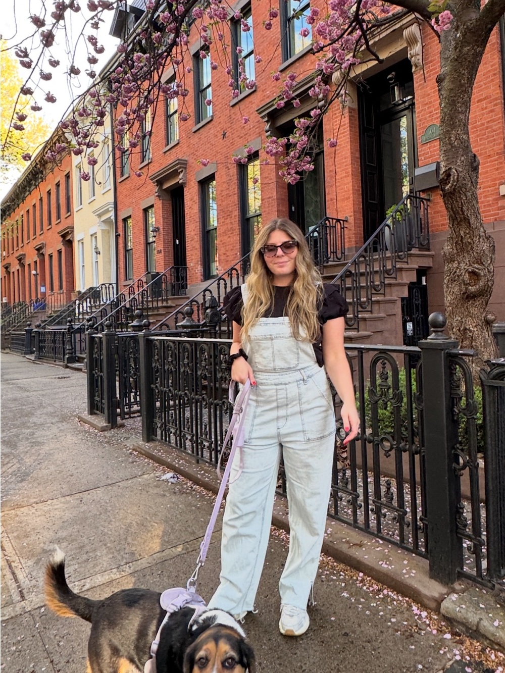 We Wore What Light Wash Women's Denim Overalls - Casual Straight Leg